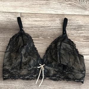 HEIDI KLUM LARGE BRALETTE ADJUSTABLE STRAP LACE